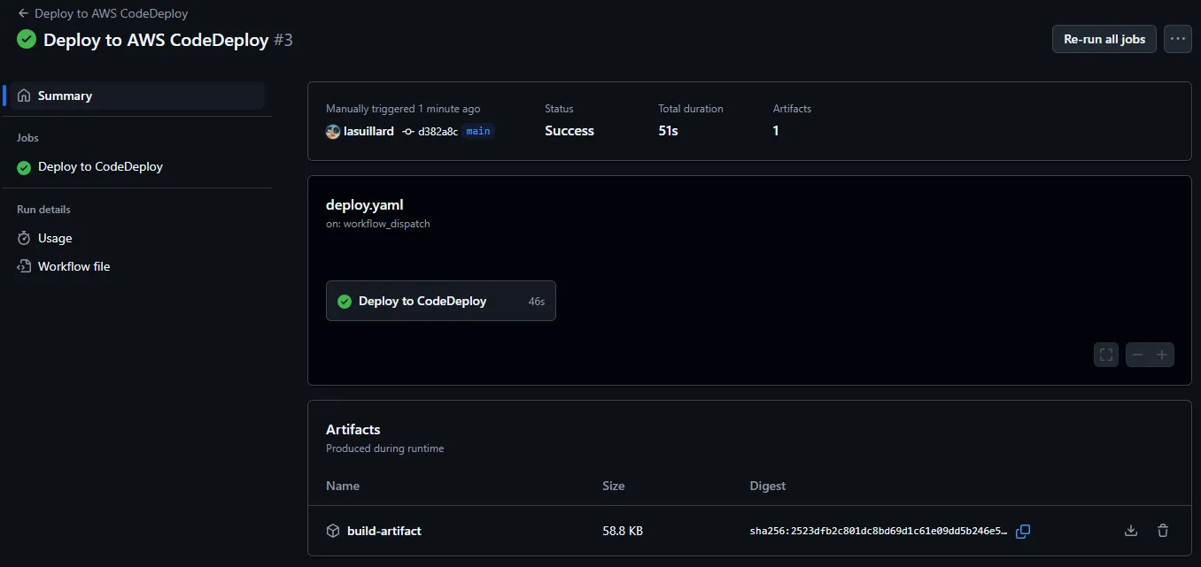 GitHub Actions Workflow